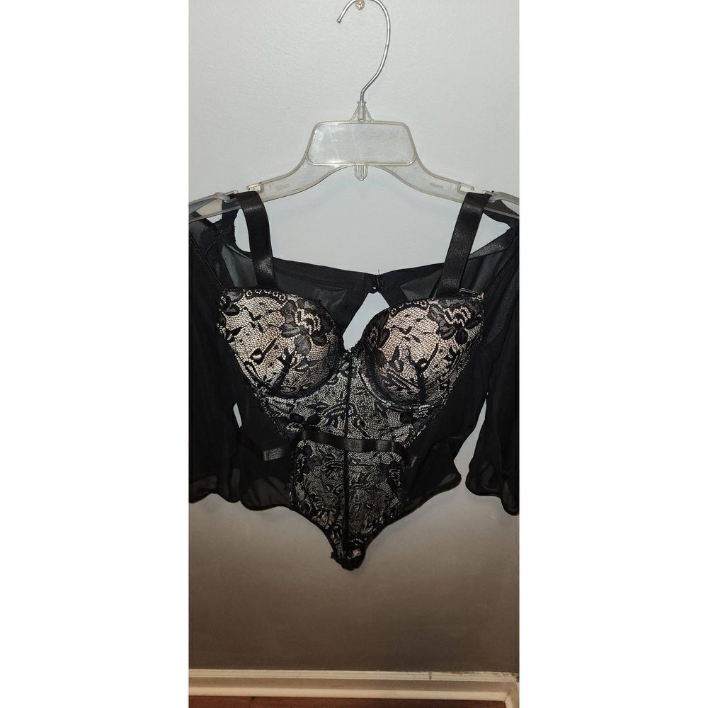 Just One Lace Teddy - Picture 2 of 8